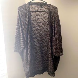 Black and Tan Cardigan